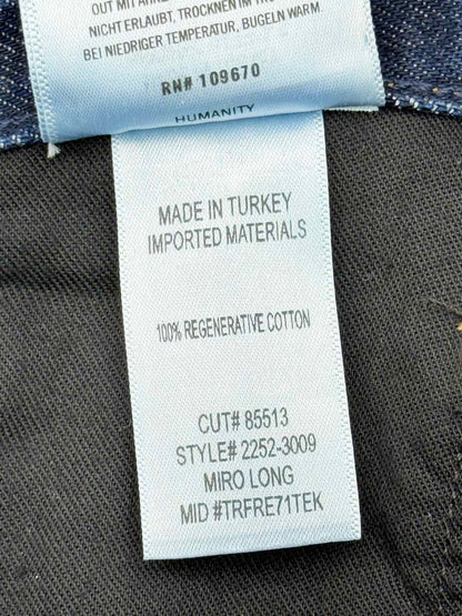 Pre-loved CITIZEN OF HUMANITY Miro Dark Blue Size 27 Jeans at Reems Closet