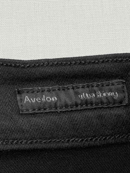 Pre - loved CITIZEN OF HUMANITY Straight Leg Black Size 27 Jeans at Reems Closet