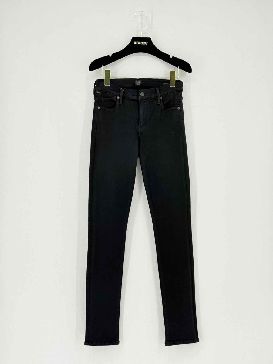 Pre - loved CITIZEN OF HUMANITY Straight Leg Black Size 27 Jeans at Reems Closet