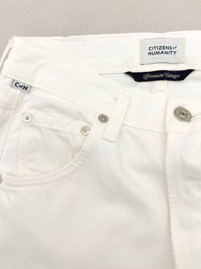 Pre-loved CITIZEN OF HUMANITY White Size 23 Jeans at Reems Closet