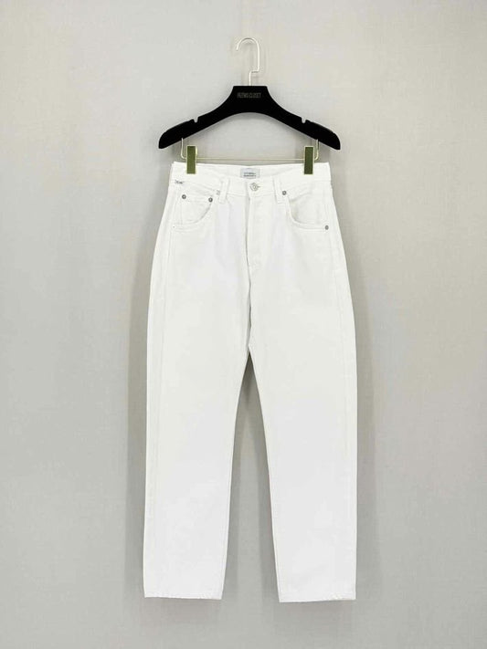 Pre-loved CITIZEN OF HUMANITY White Size 23 Jeans at Reems Closet