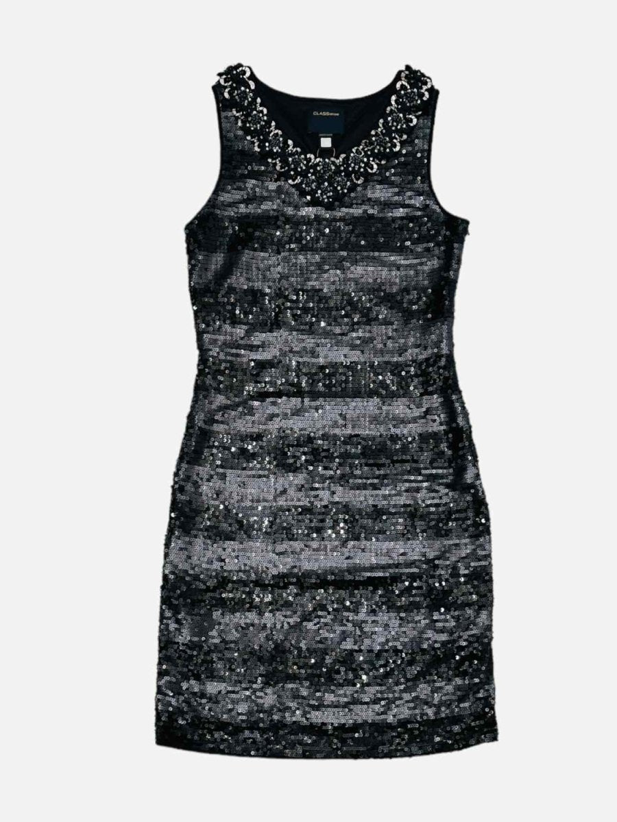 Pre - loved CLASS ROBERTO CAVALLI Black Cocktail Dress at Reems Closet