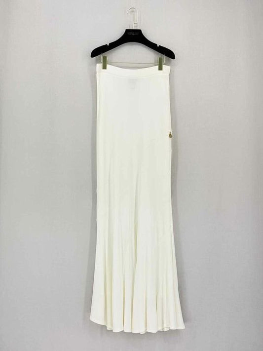 Pre-loved CLASS ROBERTO CAVALLI White Size US 8 Long Skirt at Reems Closet
