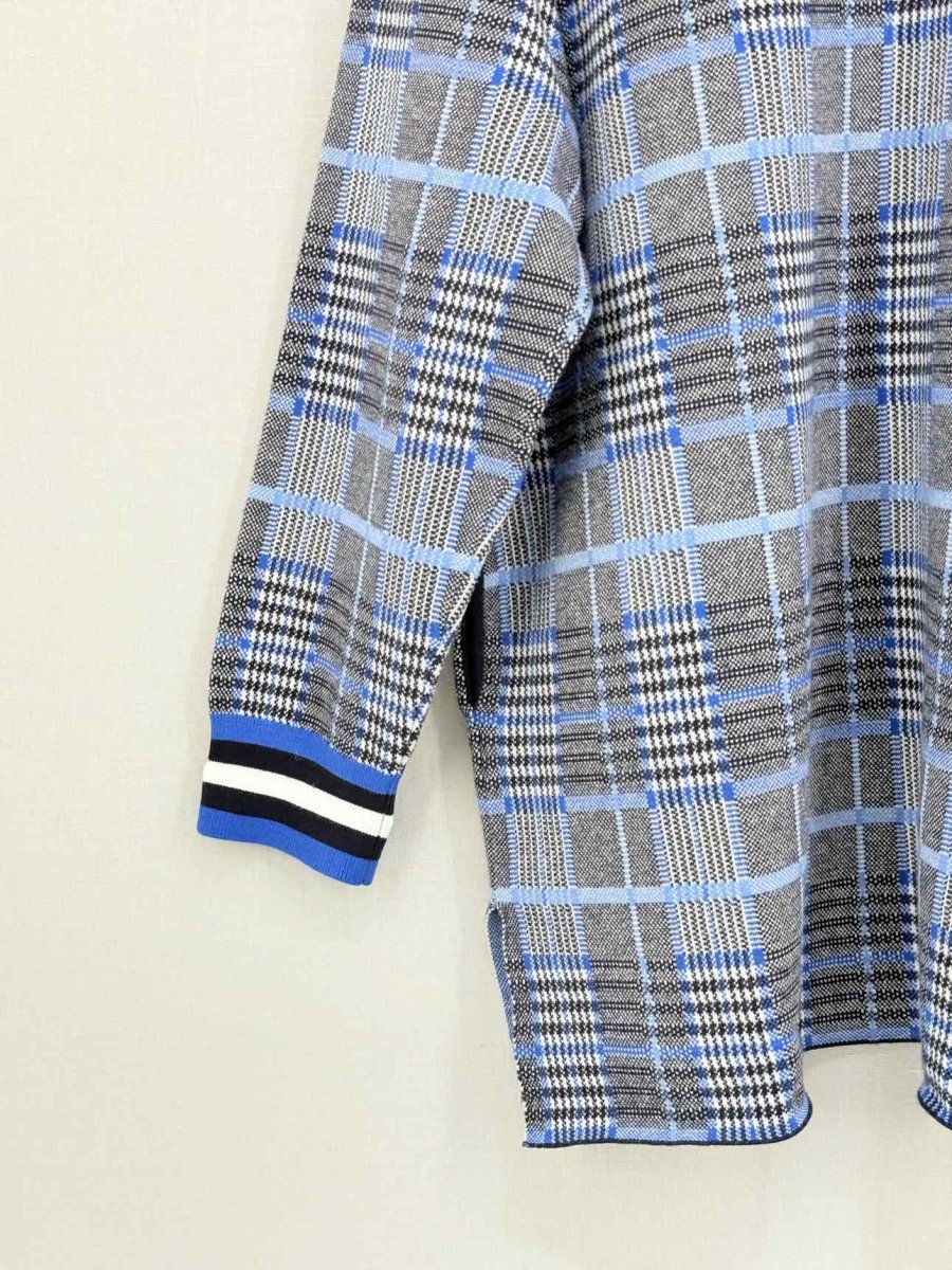 Pre - loved CLAUDIE PIERLOT Blue Multicolor Size Medium Cardigan at Reems Closet