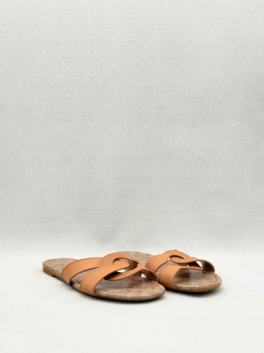 Pre-loved COACH Brown Size EU 39.5 Slide Mules at Reems Closet