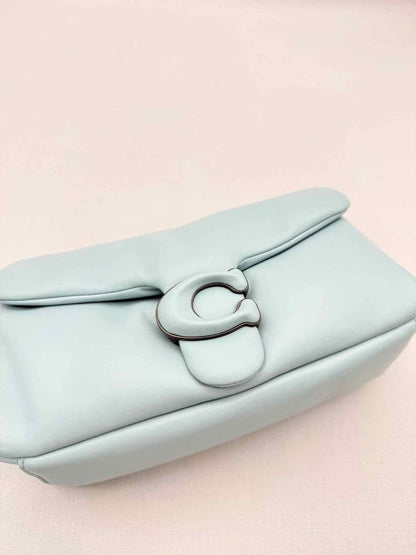 Pre-loved COACH Pillow Tabby Pastel Blue Shoulder Bag at Reems Closet
