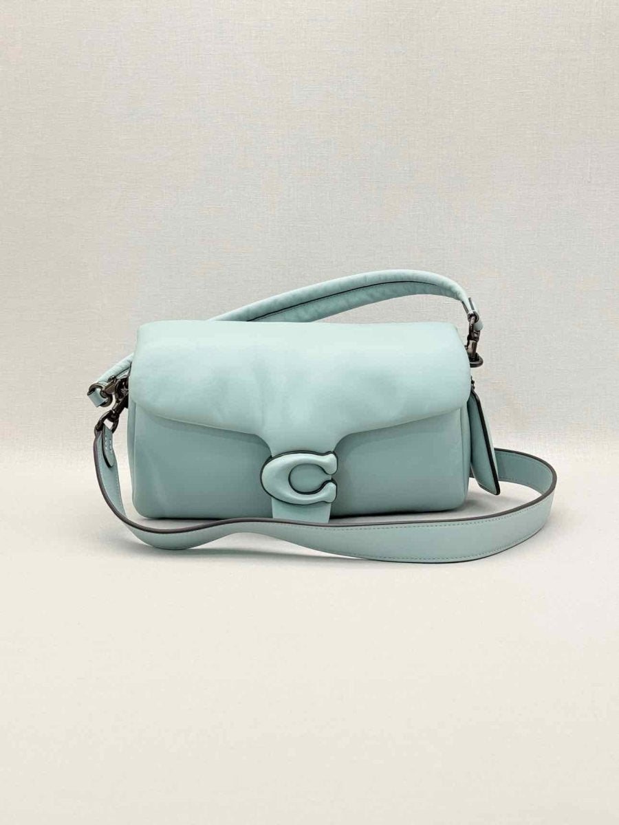 Pre-loved COACH Pillow Tabby Pastel Blue Shoulder Bag at Reems Closet
