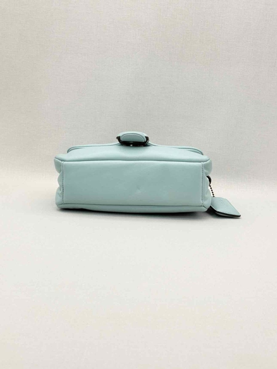 Pre-loved COACH Pillow Tabby Pastel Blue Shoulder Bag at Reems Closet
