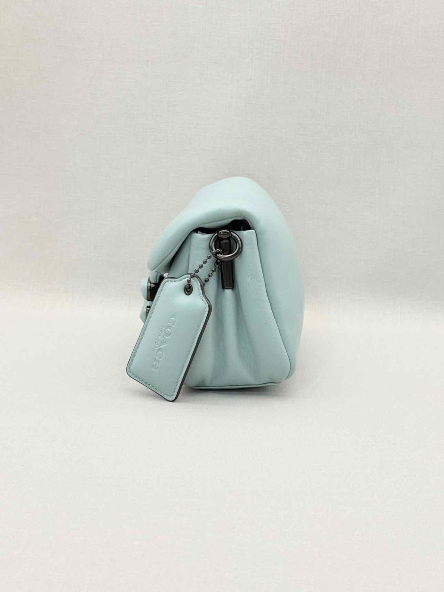 Pre-loved COACH Pillow Tabby Pastel Blue Shoulder Bag at Reems Closet