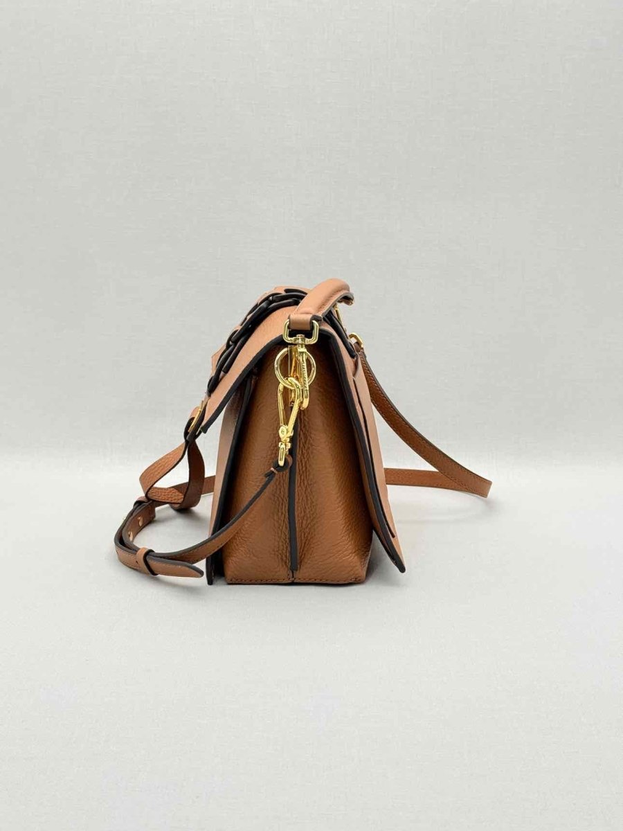 Pre-loved COCCINELLE Louise Tan Shoulder Bag at Reems Closet