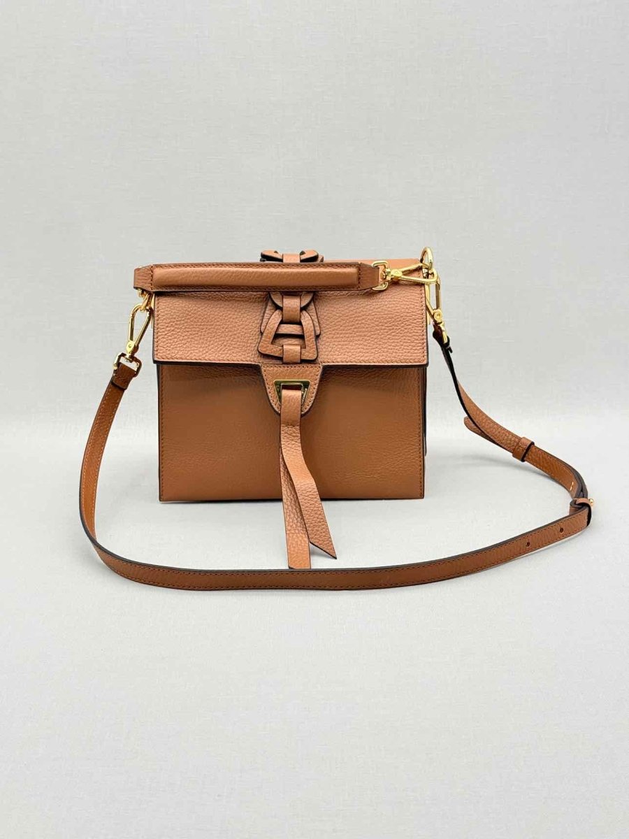 Pre-loved COCCINELLE Louise Tan Shoulder Bag at Reems Closet