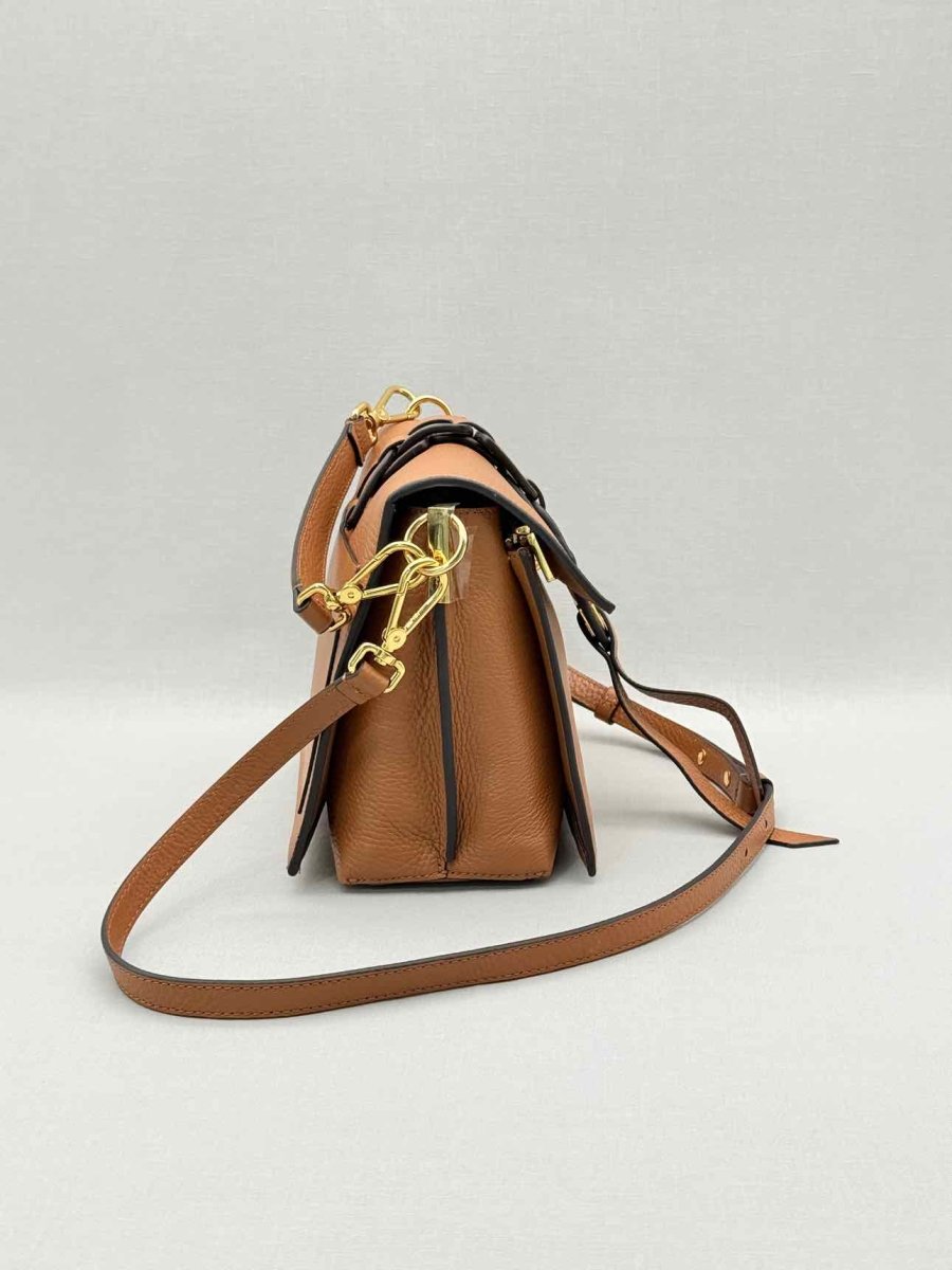Pre-loved COCCINELLE Louise Tan Shoulder Bag at Reems Closet