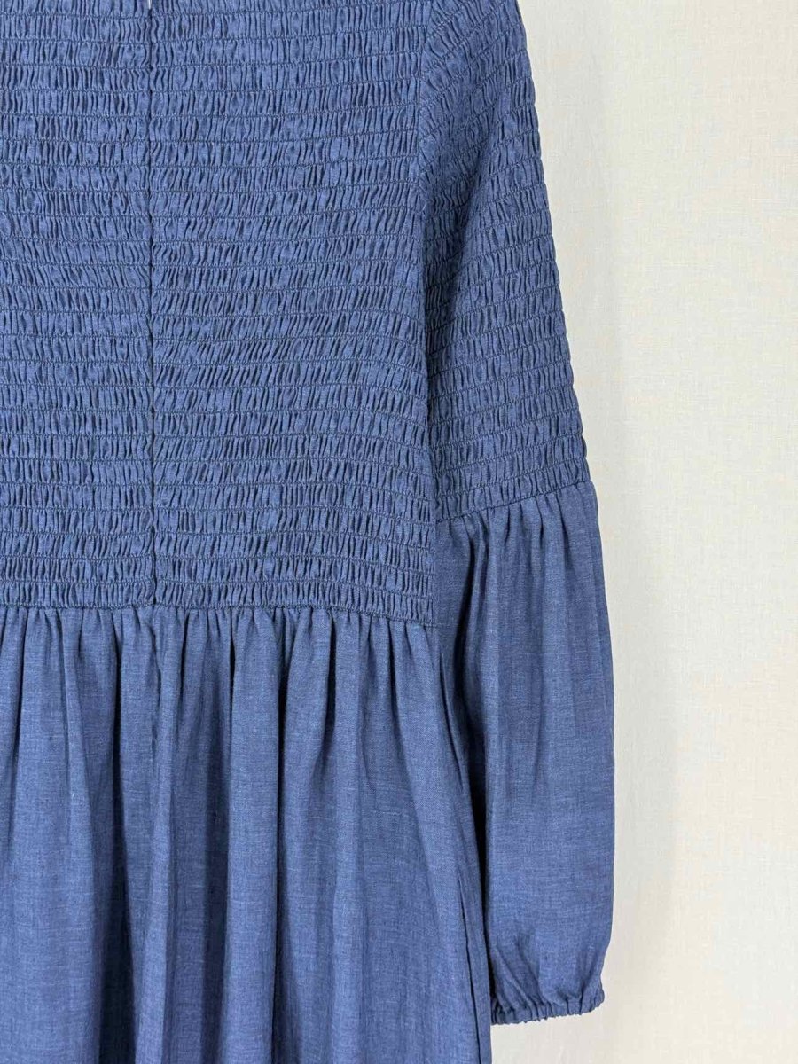 Pre-loved COCO SHOP Midnight Blue Size Small Midi Dress at Reems Closet