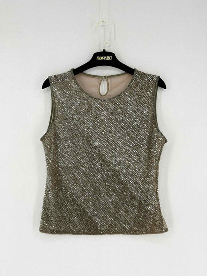 Pre - loved COMMA Khaki Size Small Top at Reems Closet