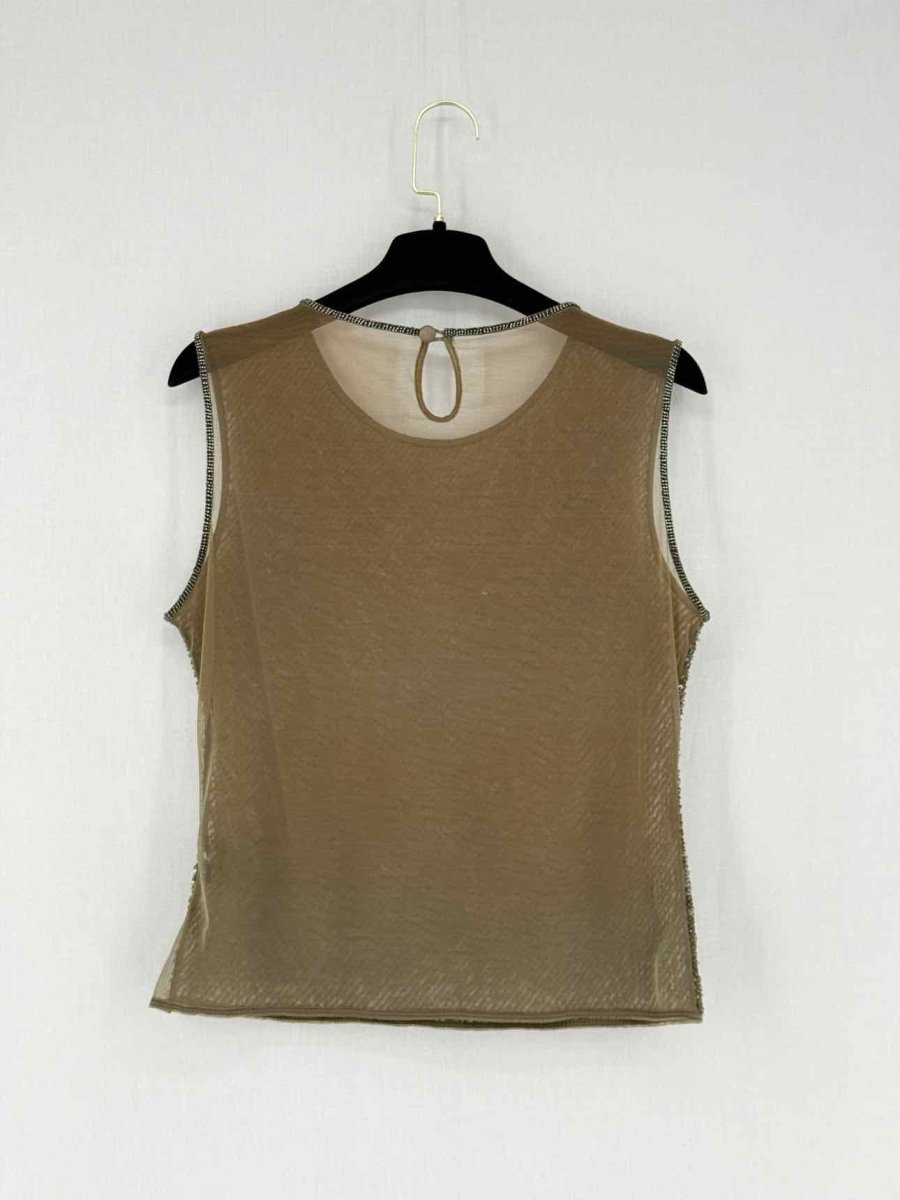 Pre - loved COMMA Khaki Size Small Top at Reems Closet