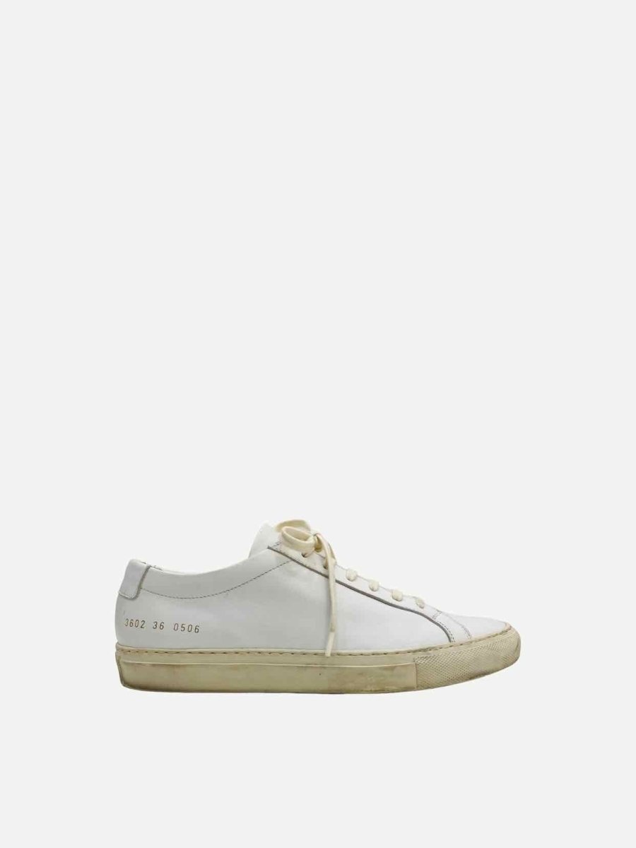 Pre - loved COMMON PROJECTS Low Top White Sneakers 36 at Reems Closet