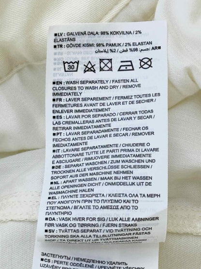 Pre - loved CONVERSE Off - white Size 30 Pants at Reems Closet