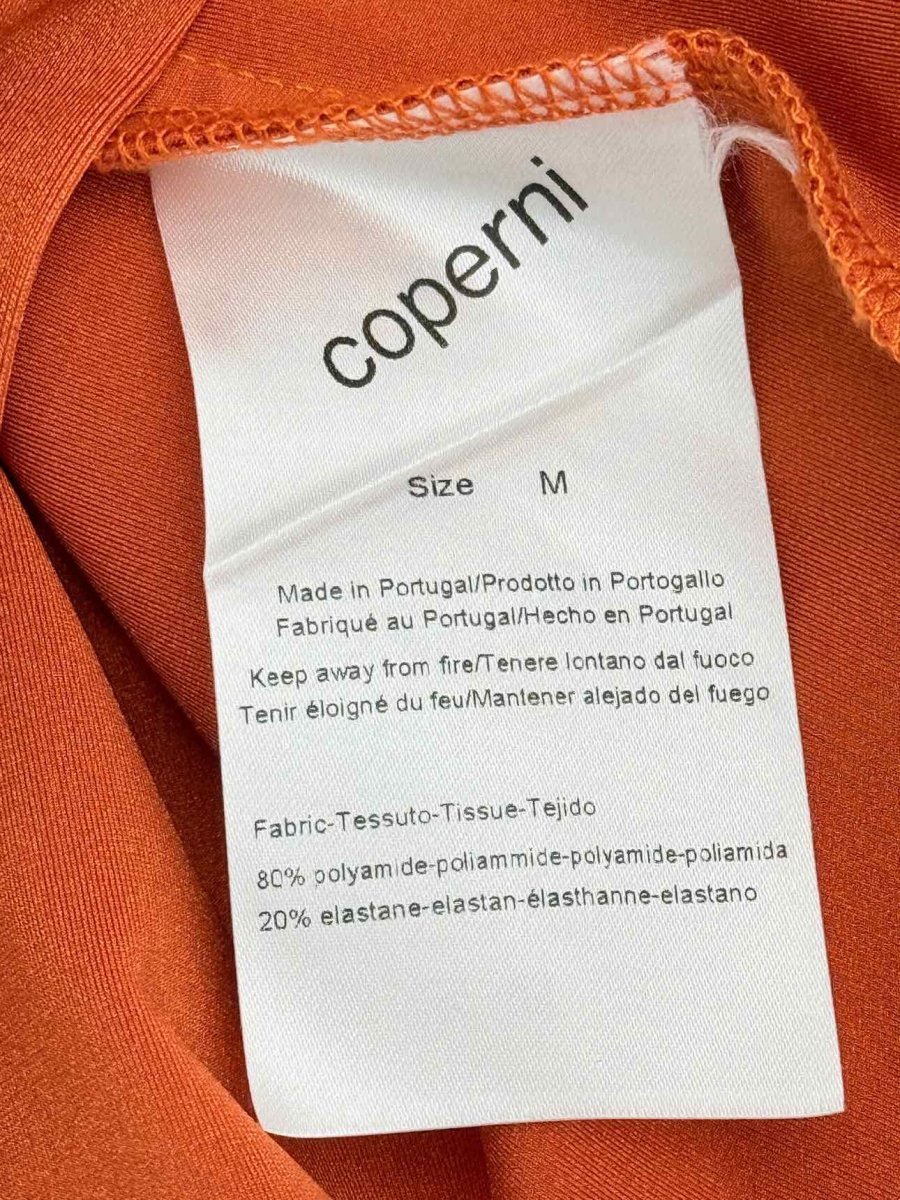 Pre-loved COPERNI Orange Size Medium Short Dress at Reems Closet