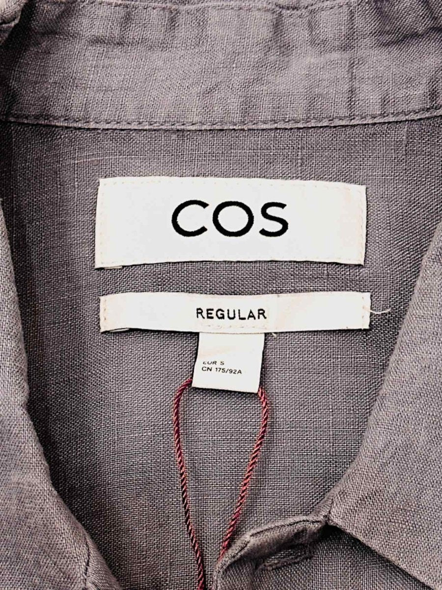 Pre - loved COS Regular Fit Grey Shirt at Reems Closet