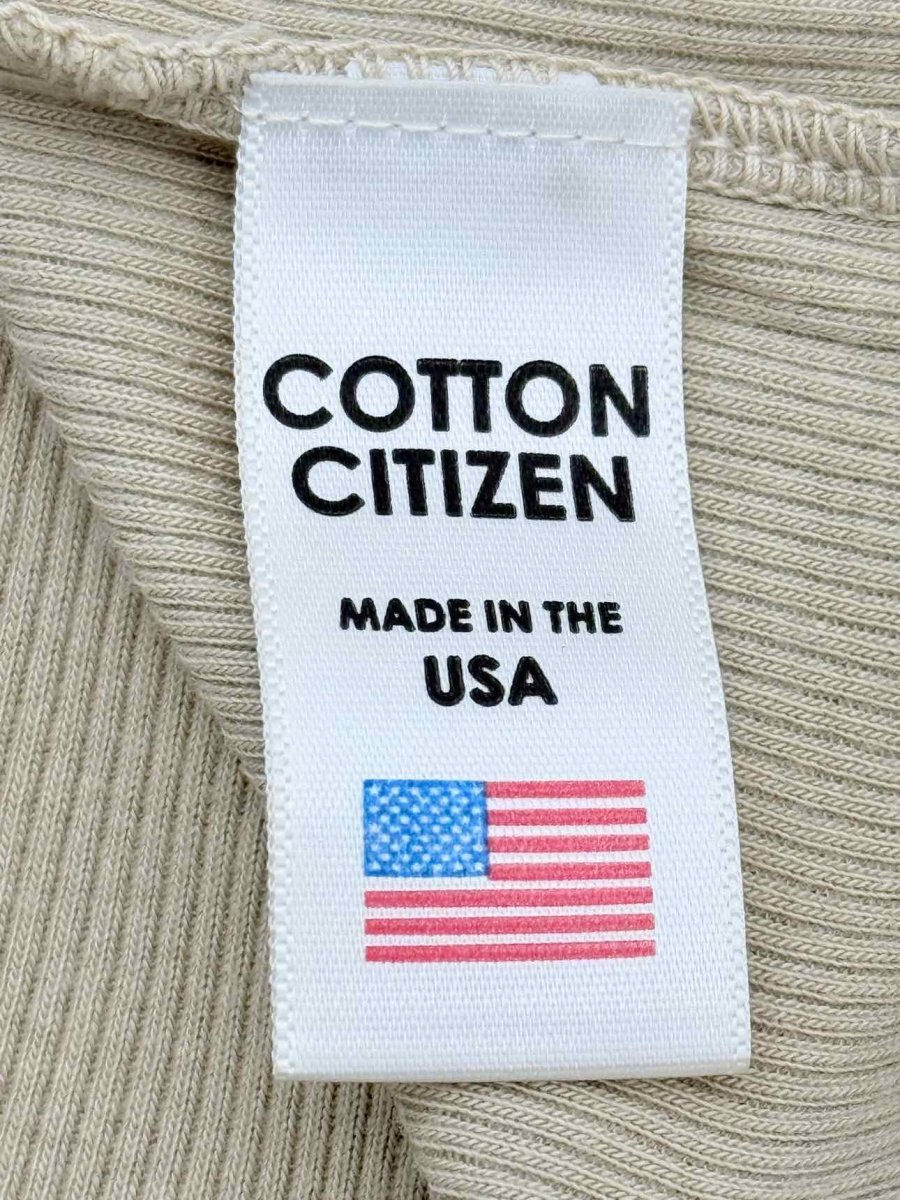 Pre - loved COTTON CITIZEN Beige Size Medium Top at Reems Closet