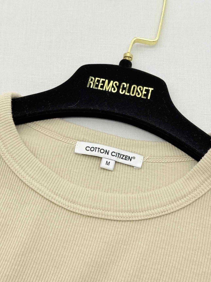 Pre - loved COTTON CITIZEN Beige Size Medium Top at Reems Closet