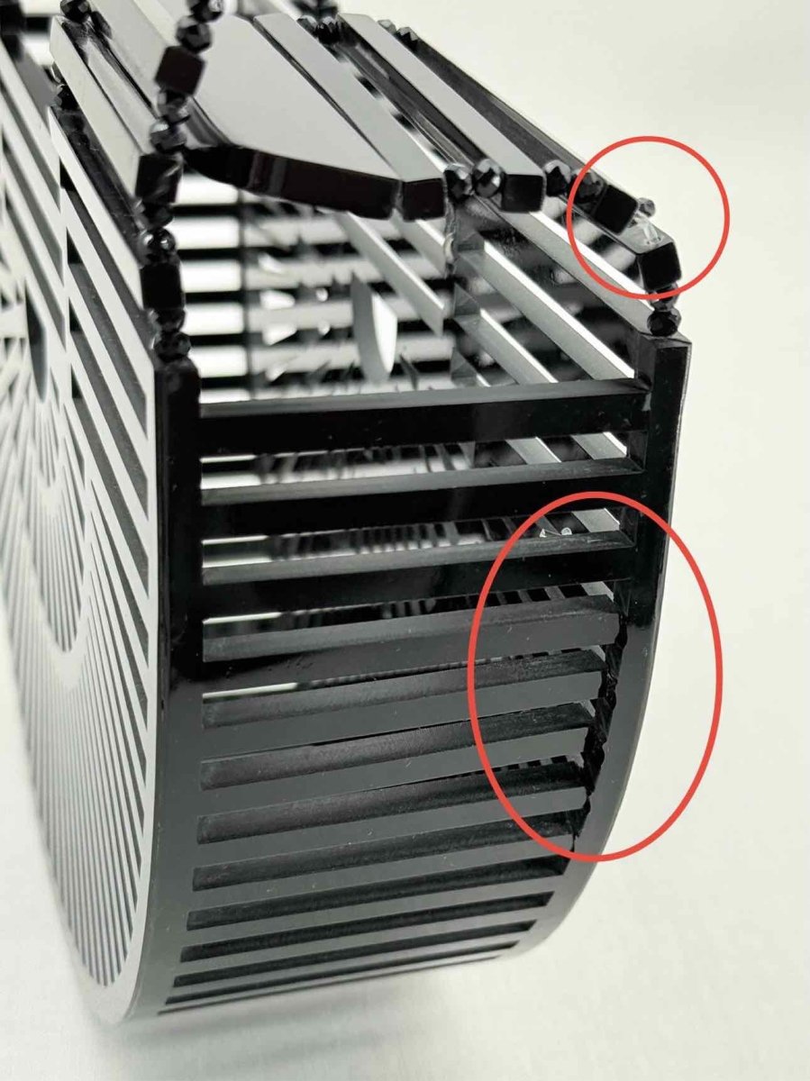 Pre - loved CULT GAIA Ark Black Clutch at Reems Closet