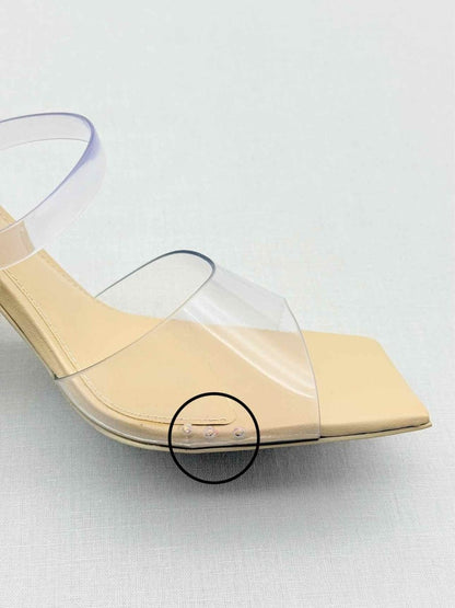 Pre-loved CULT GAIA Bahar Transparent Size EU 37 Heeled Sandals at Reems Closet