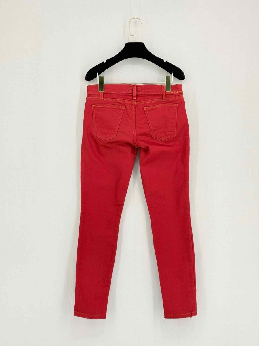 Pre - loved CURRENT ELLIOTT Red Size 25 Jeans at Reems Closet