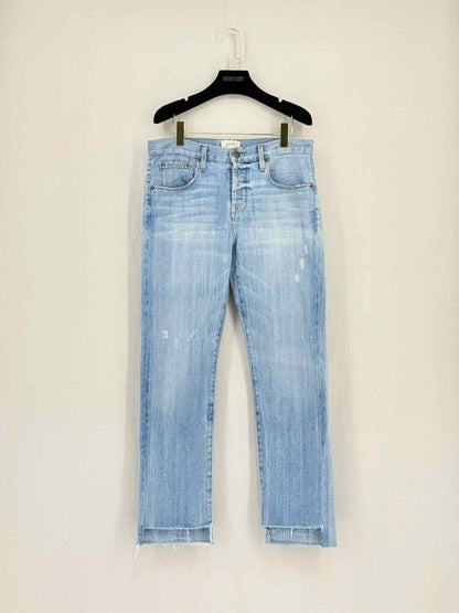 Pre - loved CURRENT ELLIOTT Unisex The Crossover Blue Washed Jeans at Reems Closet