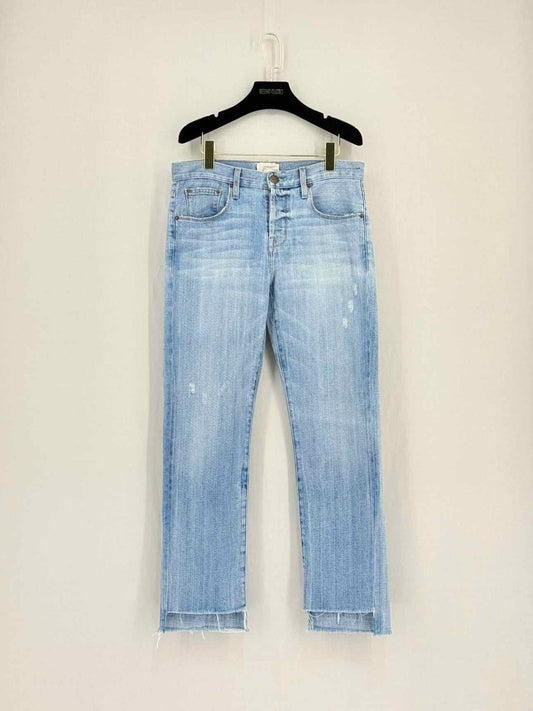 Pre - loved CURRENT ELLIOTT Unisex The Crossover Blue Washed Jeans at Reems Closet