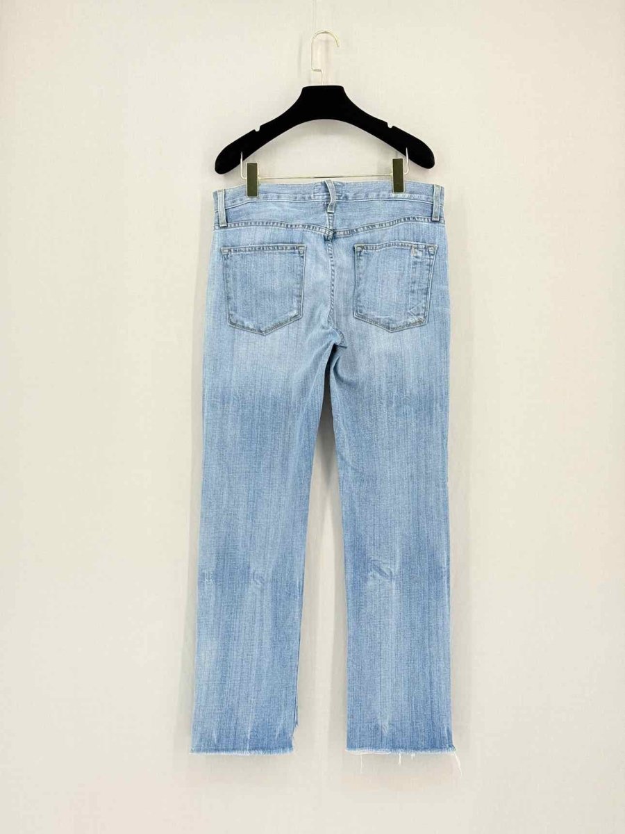 Pre - loved CURRENT ELLIOTT Unisex The Crossover Blue Washed Jeans at Reems Closet