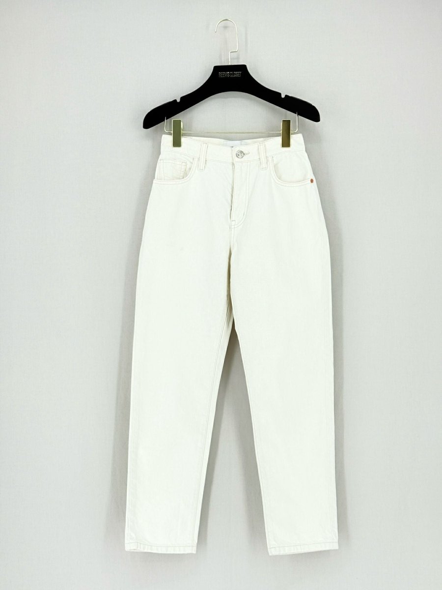 Pre - loved CURRENT ELLIOTT White Size 25 Jeans at Reems Closet