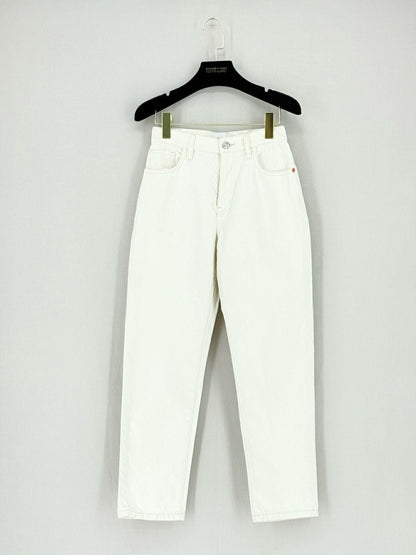 Pre - loved CURRENT ELLIOTT White Size 25 Jeans at Reems Closet