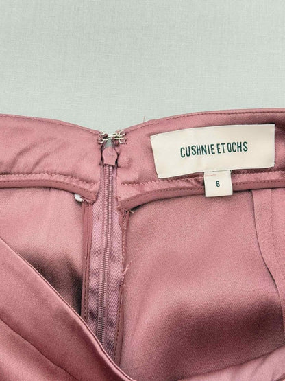 Pre - loved CUSHNIE ET OCHS Old Rose Size US 6 Top & Pants Outfit at Reems Closet