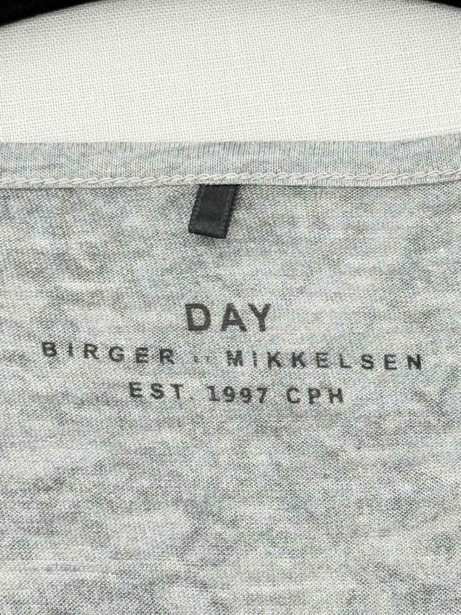 Pre - loved DAY BIRGER ET MIK KELSEN Grey & Black Size Medium Top at Reems Closet