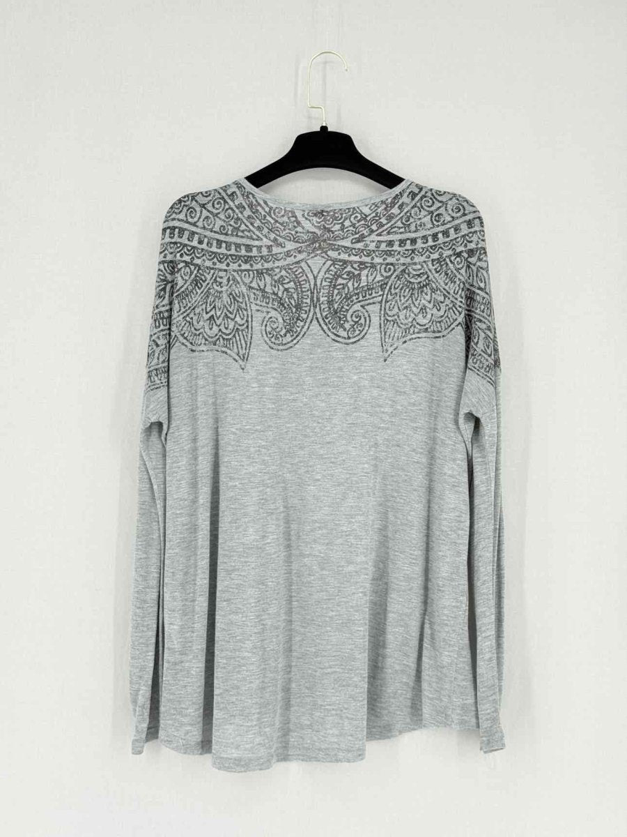 Pre - loved DAY BIRGER ET MIK KELSEN Grey & Black Size Medium Top at Reems Closet