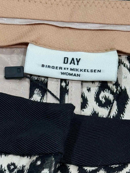 Pre - loved DAY Cropped Black & White Jacquard Pants US4 at Reems Closet