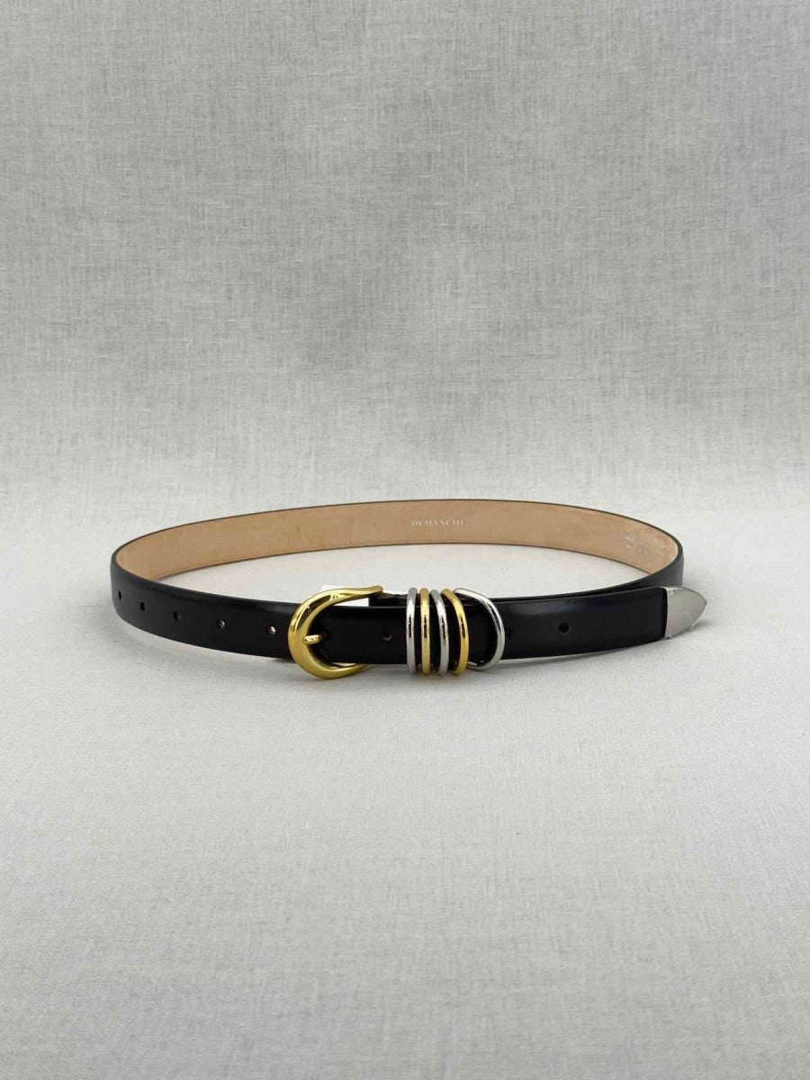 Pre - loved DEHANCHE Black Belt at Reems Closet