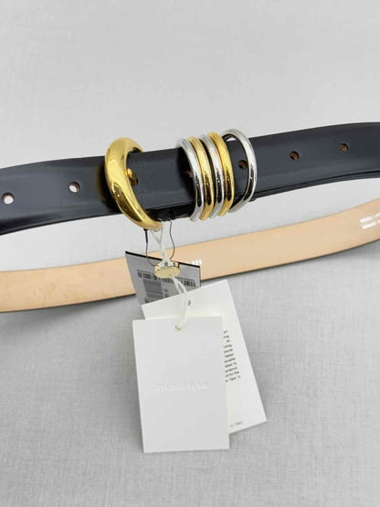 Pre - loved DEHANCHE Black Belt at Reems Closet