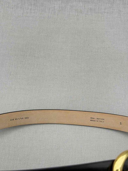 Pre - loved DEHANCHE Black Belt at Reems Closet