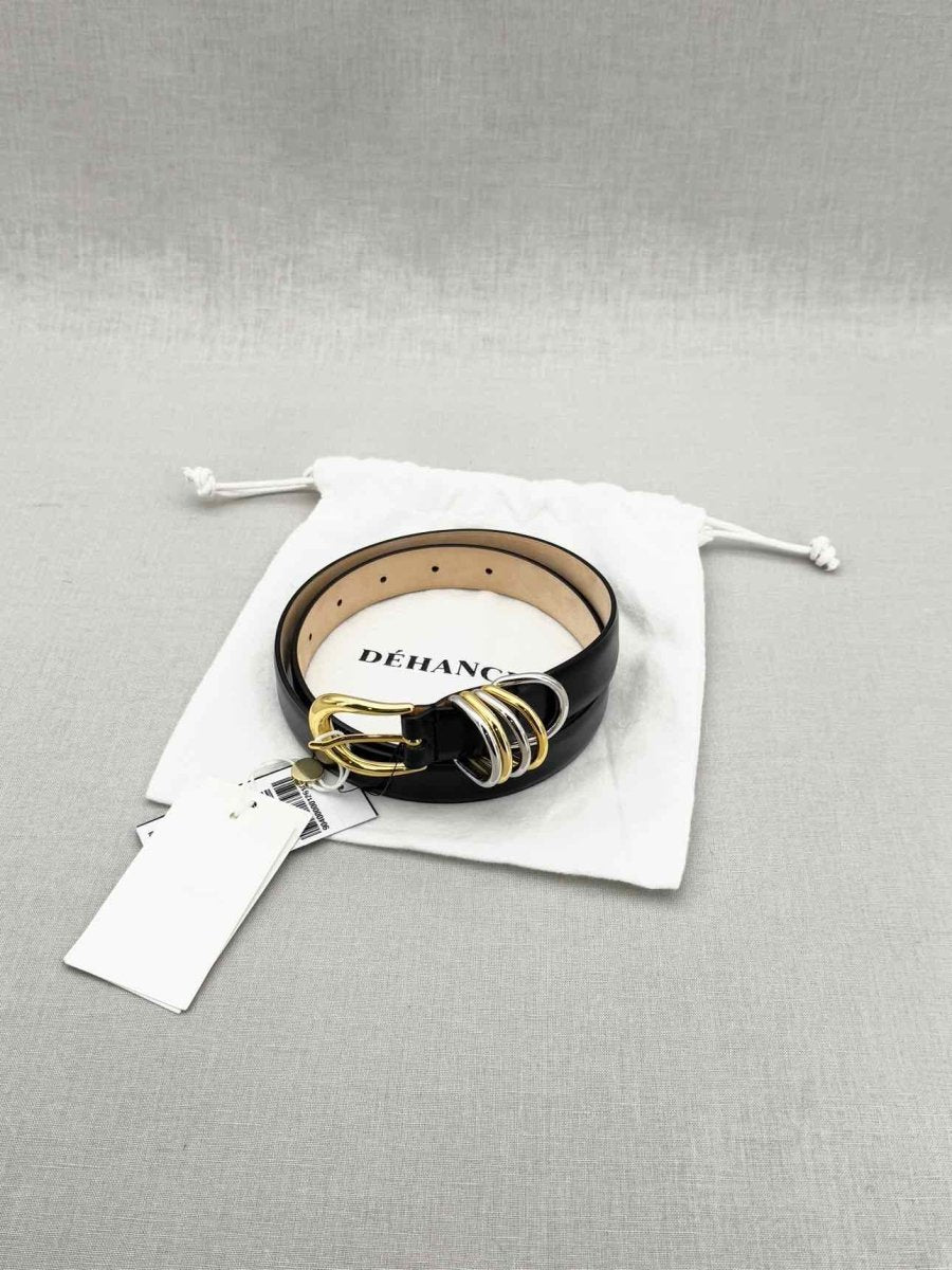 Pre - loved DEHANCHE Black Belt at Reems Closet