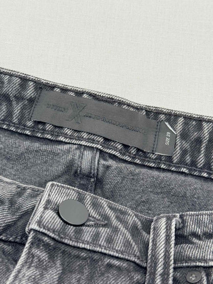 Pre - loved DENIM X ALEXANDER WANG Black Size 29 Shorts at Reems Closet