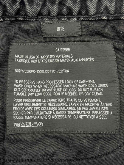 Pre - loved DENIM X ALEXANDER WANG Black Size 29 Shorts at Reems Closet