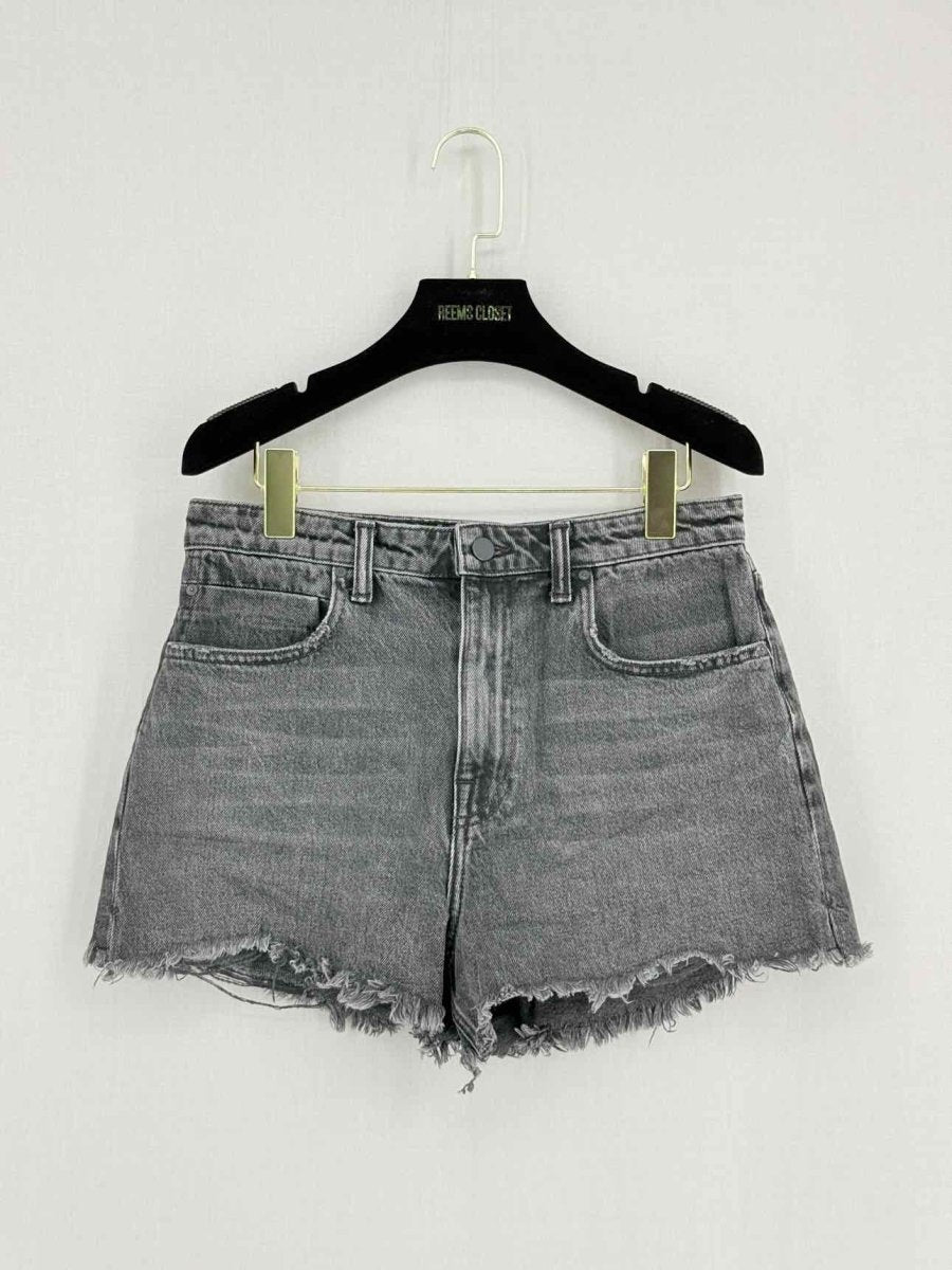 Pre - loved DENIM X ALEXANDER WANG Black Size 29 Shorts at Reems Closet