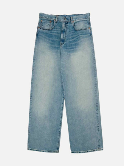 Pre - loved DENIMIST Wide Leg Blue Jeans at Reems Closet