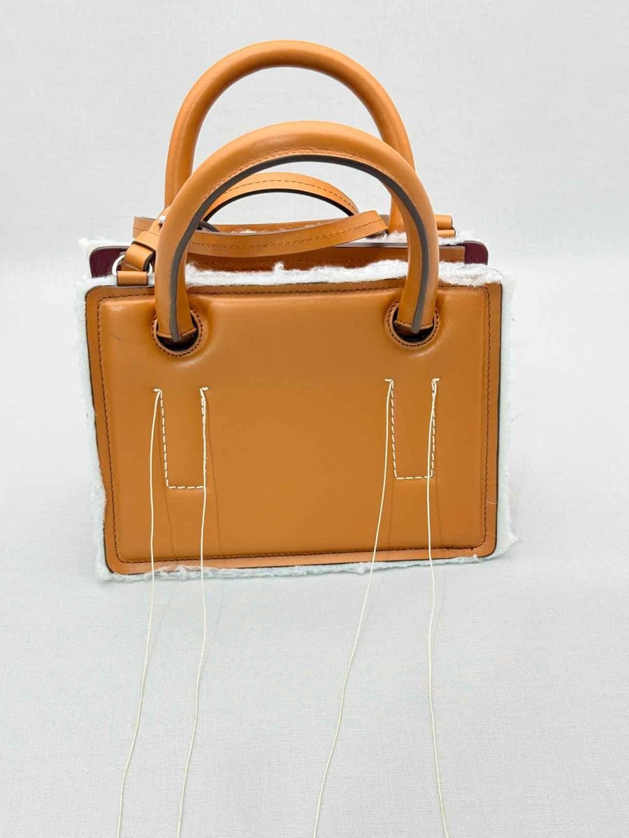 Pre - loved DENTRO Mini Otto Brown Tote Bag at Reems Closet