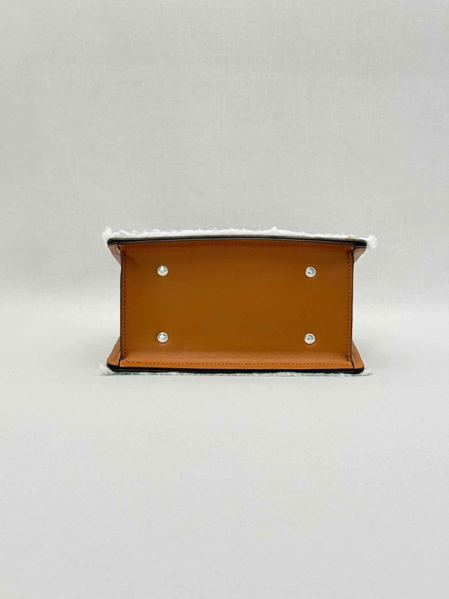 Pre - loved DENTRO Mini Otto Brown Tote Bag at Reems Closet