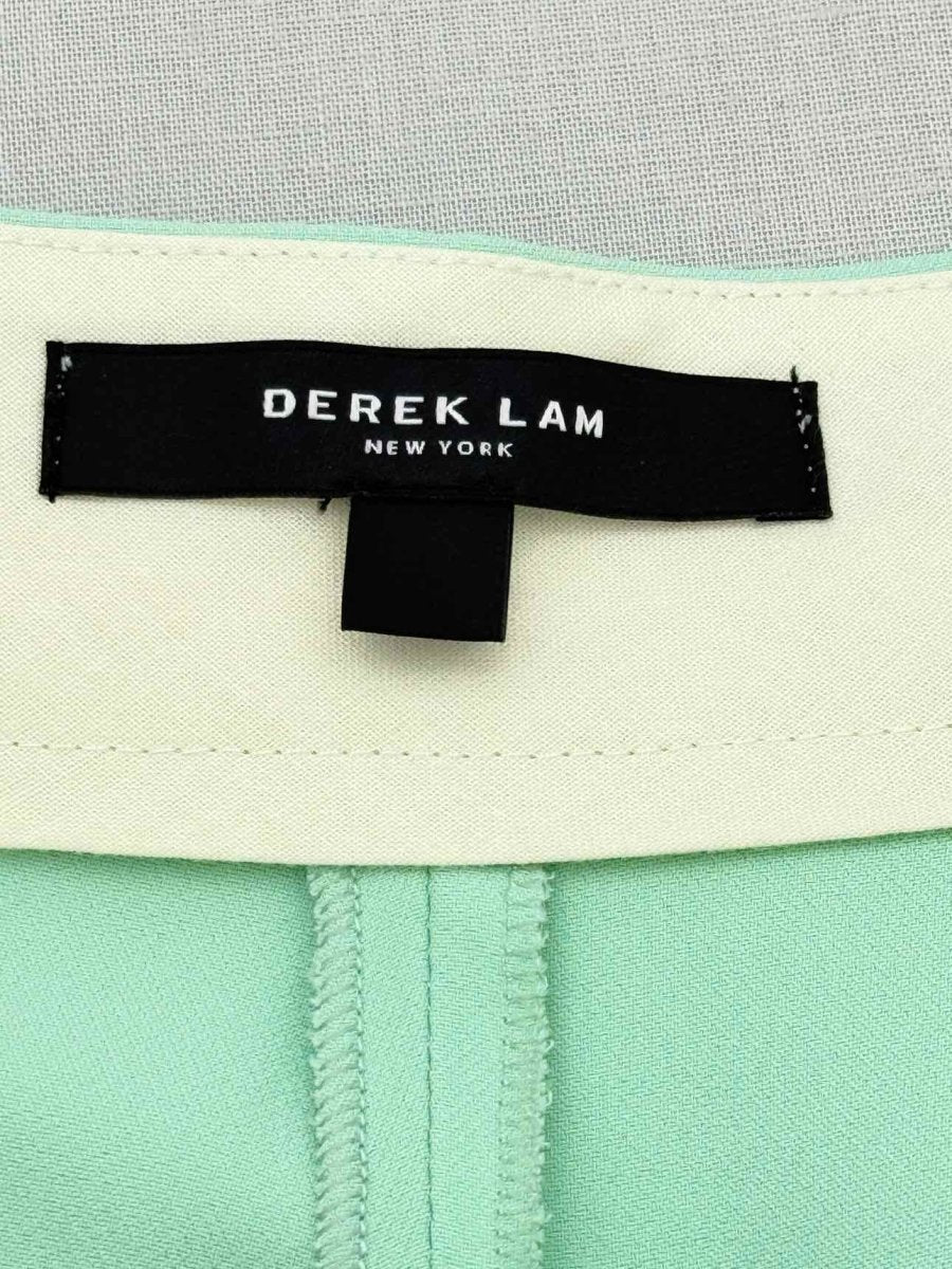 Pre - loved DEREK LAM Light Green Size US 10 Pants at Reems Closet