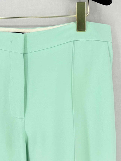 Pre - loved DEREK LAM Light Green Size US 10 Pants at Reems Closet