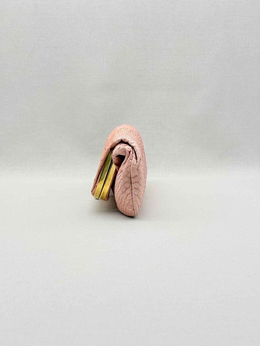 Pre-loved DEVI KROELL Pastel Pink Clutch at Reems Closet